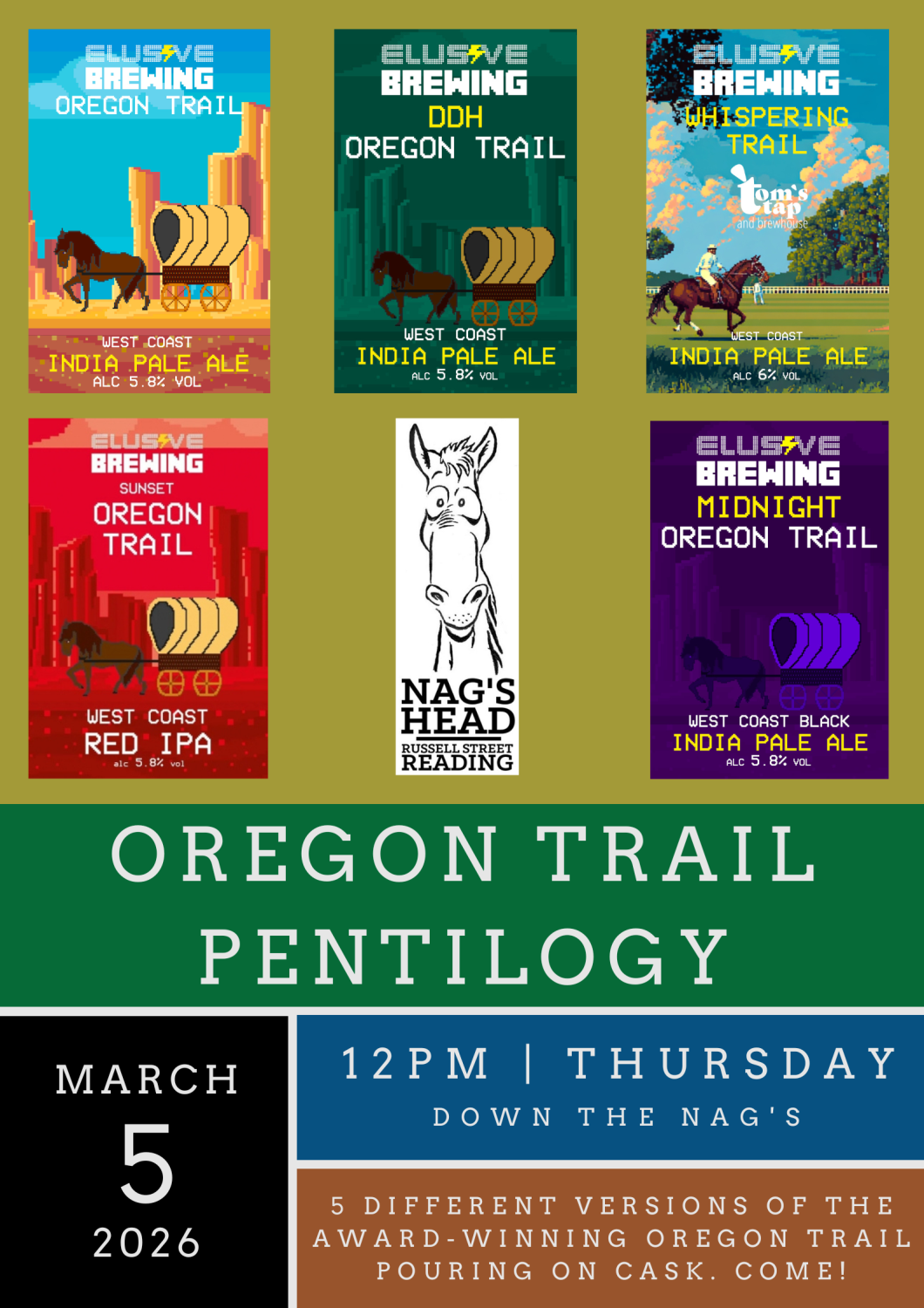 Elusive Oregon Trail Series Cask Showcase