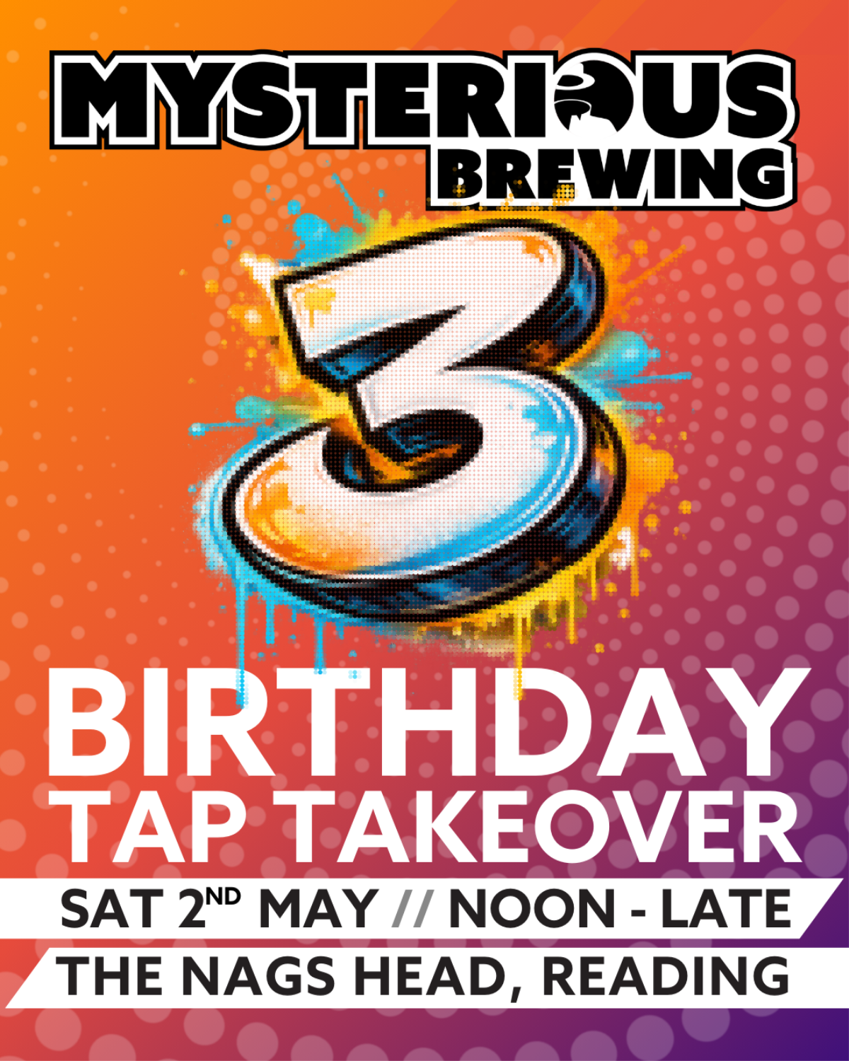 Mysterious Brewing 3rd Birthday
