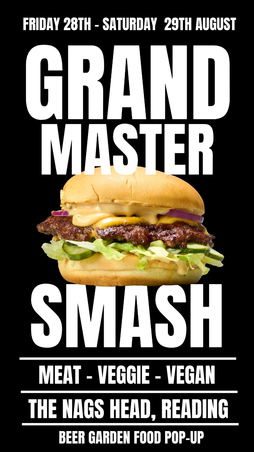 Food Pop-ups in our Beer Garden: Grand Master Smash