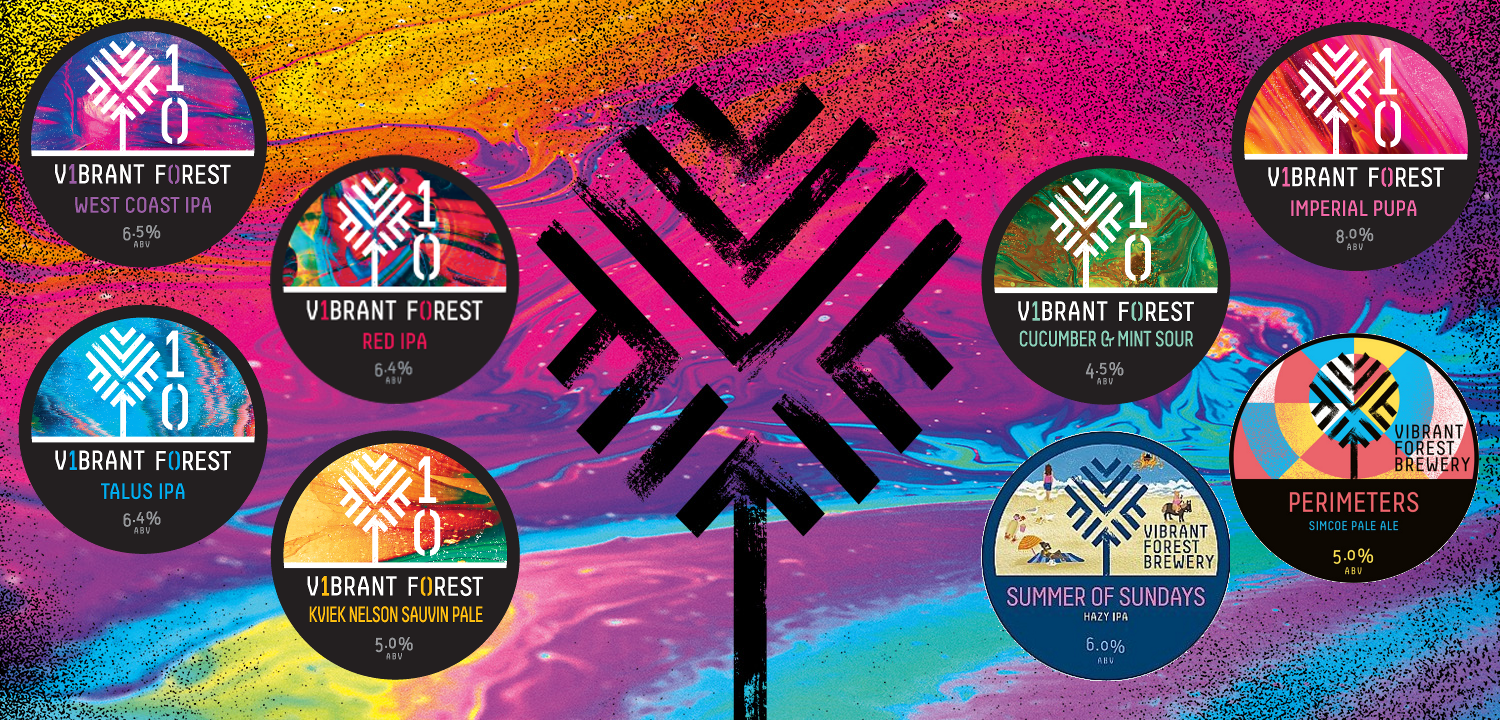 Vibrant Forest 10th Anniversary Beers