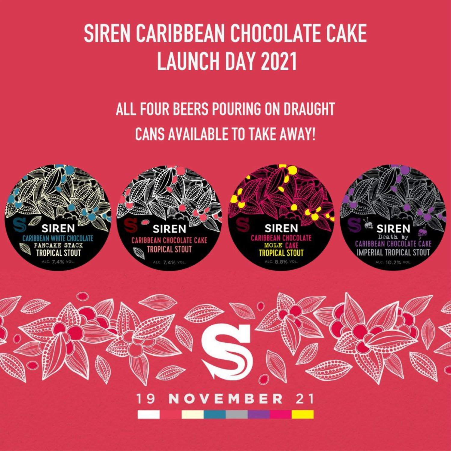 Caribbean Chocolate Cake 2021 Launch