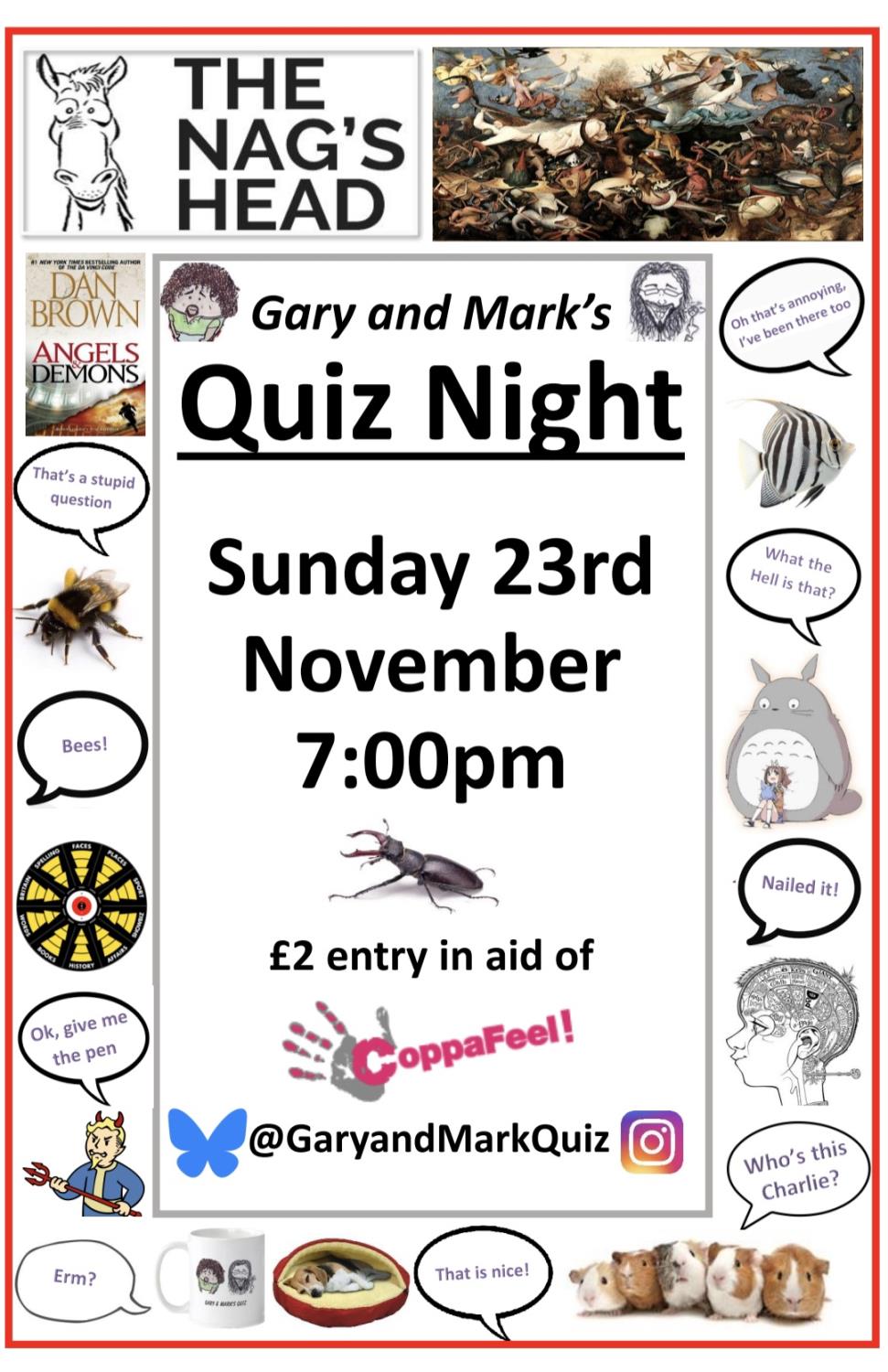 Gary & Mark's Charity Fun Quiz!